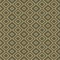 thumbnail image 1 of Ahgly Company Indoor Square Patterned Dark Brown Area Rugs, 4' Square, 1 of 6