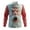 Red-11, variant on Men's Christmas Shirt Print Long Sleeve Button Down Lapel Cardigan Tee Red-4 4XL