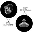 thumbnail image 3 of EXHUMKY 200Ud Ventosas De PVC Transparentes Para Muebles Y Con Y Fuerte Sujeción, 3 of 8