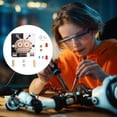 thumbnail image 2 of LED Robot Soldering Practice Set With Insulating And Light Module Beginner Friendly, 2 of 8