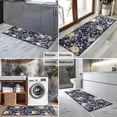 thumbnail image 2 of Pioneer Flower Floral Print Pattern Kitchen Rug Mat,Kitchen Runner Rugs Non Skid Washable,Decorative Kitchen Floor Mats for Kitchen,Sink,Laundry,17"X47", 2 of 5