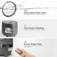thumbnail image 7 of CUCKOO Micom Rice Cooker 3-Cup Uncooked / 6-Cup Cooked with Nonstick Inner Pot, Small Rice Maker with 8 Menu Options, Fuzzy Logic Technology, Auto Clean, Quick Rice Mode, Gray (CR-0375FG), 7 of 7