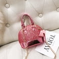 thumbnail image 4 of Bolsos de lentejuelas para niñas pequeñas, bolso cruzado de princesa, Mini bolso, regalos para niñas pequeñas, moño de concha de lentejuelas, 4 of 5
