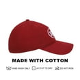 thumbnail image 5 of Dr Pepper Adult Red Embroidered Front Art Logo Hat, 5 of 7