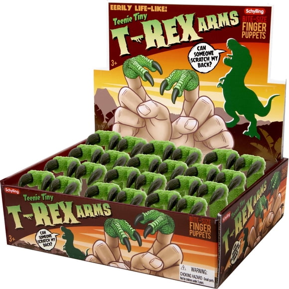 Títere de dedo Schylling Teenie Tiny T-Rex Arms