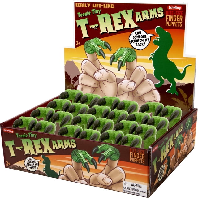 Títere de dedo Schylling Teenie Tiny T-Rex Arms