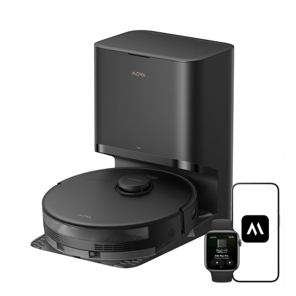 Robot Aspiradora Mova E30 Pro Plus 19000Pa con Autovaciado
