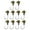 D, variant on 10 Pcs Crappie Jig 1 Inch with 3D Holographic Eyes for Freshwater Fishing, Ultra Sharp Sickle Hook Jig Head for Crappie Trout Panfish and Bass, River Lake Fishing Lure for Anglers, Fishing