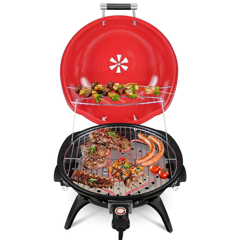 Techwood Electric BBQ Grill Indoor Outdoor Picnic Party Home Garden Camping Roasting Barbecue Stand Grill Techwood Electric BBQ Grill Indoor Outdoor Picnic Party Home Garden Camping Roasting Barbecue Stand Grill