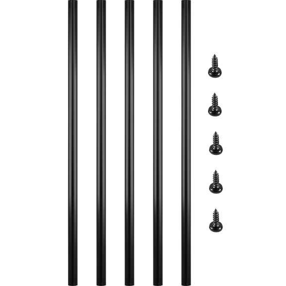 KFFKFF Deck Balusters Metal Deck Spindles 51 Pack 32 inch Aluminum Alloy Railing