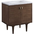 thumbnail image 3 of James Martin Vanities 670-V30-WLT-3CAR Amberly 30" Free Standing Or Wall Mounted Single, 3 of 7