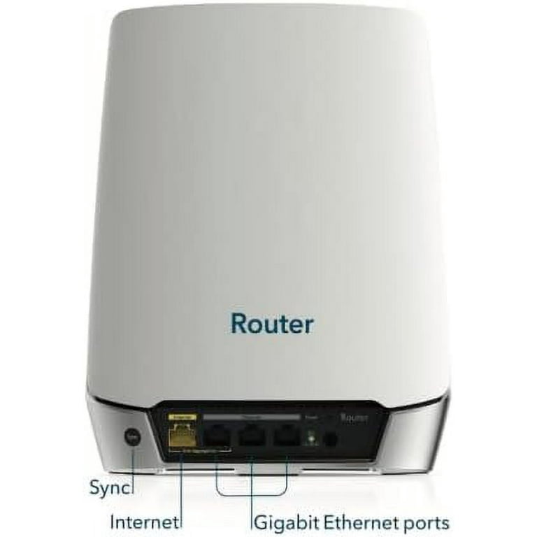 Restored Netgear Orbi RBR750 AX4200 Tri-Band Mesh WiFi 6 Restored Netgear Orbi RBR750 AX4200 Tri-Band Mesh WiFi 6