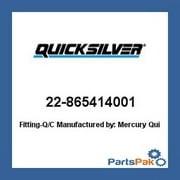 Mercury - Mercruiser 22-865414001 Mercury Quicksilver 22-865414001 Fitting-Q/C-