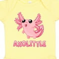 thumbnail image 4 of Inktastic Axolittle Cute Baby Axolotl Boys or Girls Baby Bodysuit, 4 of 5