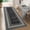 Black, variant on Modern Washable Area Rugs 5x7, Soft Geometric Rugs for Living Room Bedroom Girls,Ultra Thin Non Slip Modern Large Accent Carpet for Dining Room Nursery Playroom, Bordered Print Office Mat, Red