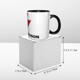 thumbnail image 5 of Taza de café de cerámica Massey Ferguson de 11 oz, tazas clásicas para beber con asa para la oficina y el hogar, 5 of 5