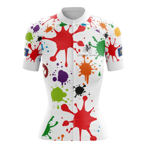 Maillot de Cyclisme pour Femme Color Splash II - TG