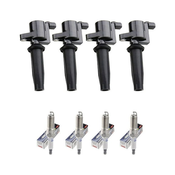 ISA Ignition Coils and Denso Spark Plugs Compatible with Ford Escape Fusion Lincoln MKZ 2.0L UF621 Fits select: 2010-2017 FORD FUSION SE, 2009-2011 FORD FOCUS SE