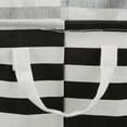 thumbnail image 3 of DII Laundry Storage, PE Coated Bin with Handles, Black Stripe, Ex-Large, 12.5x17.5x10.5", 3 of 3