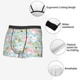 thumbnail image 5 of Kdxio Men's Boxer Briefs with Love You Rabbit Print - Comfortable and Breathable Underwear for Everyday Wear, 5 of 7