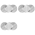 thumbnail image 1 of de Filtro de Café Reutilizable de Metal de 9 Paquetes para Cafetera Cafetera Espresso, Plateada, 1 of 5