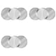 thumbnail image 1 of de Filtro de Café Reutilizable de Metal de 9 Paquetes para Cafetera Cafetera Espresso, Plateada, 1 of 5