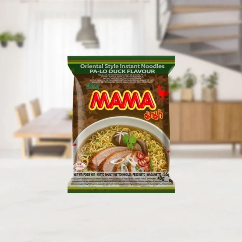 Mama Duck Soup Flavor Instant Noodles 60g - pack of 30