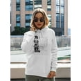 thumbnail image 2 of A Fashion Girl  Hoodie Women -Image by Shutterstock, Female x-Large, 2 of 4
