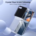 thumbnail image 2 of Funda de teléfono QiiStar para Motorola Razr 2025 con pantalla de privacidad, 2 of 6