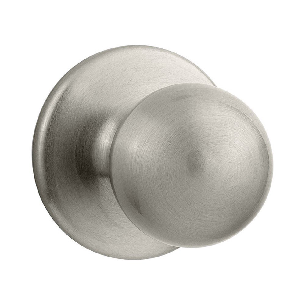 Kwikset Polo Satin Nickel Steel Passage Door Knob 3 Right or Left