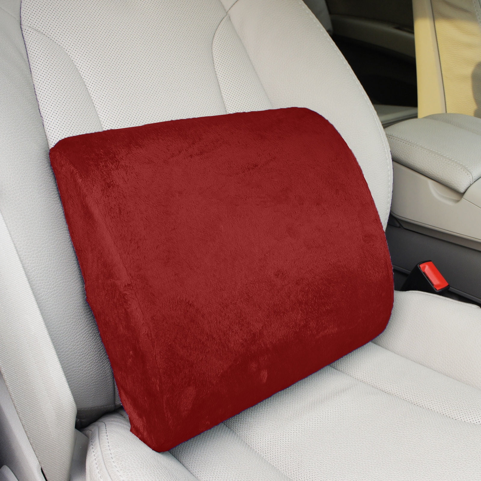 Memory Foam Seat Cushion for Car Back Support Sciatica Pain Relief