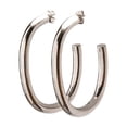 thumbnail image 1 of Aretes de Mujer LuckyLy, Arracadas de Acero Inoxidable con Baño de Oro 18k o Color Plata, Modelo Kendra plateado UNITALLA, 1 of 7