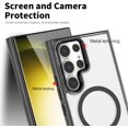 thumbnail image 3 of for Samsung Galaxy s24 Ultra Case Hard [Compatible with Magsafe Wireless Charging] Yellowing Resistant Magnetic Cover Clear para S 24 Ultra 6.8 '' 5G 2024 Rugged Best Phone Cases Black, 3 of 12