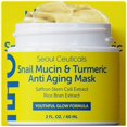 thumbnail image 1 of Mascarilla facial SeoulCeuticals con mucina de caracol y cúrcuma, 60 ml, antienvejecimiento, 1 of 5