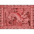thumbnail image 1 of Ahgly Company Indoor Rectangle Patterned Chilli Pepper Red Area Rugs, 2' x 3', 1 of 6