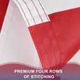 thumbnail image 4 of American Flag 4X6 FT Outdoor Heavy Duty - American Flags 4x6 for Outside Longest Lasting, US USA Flag with Embroidered Stars, Brass Grommets, Sewn Stripes (4X6 FT American Flag), 4 of 9