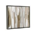 thumbnail image 3 of Stupell Industries Brown Fluid Shapes Arrangement Graphic Art Luster Gray Floating Framed Canvas Print Wall Art, Design by Jackie Hanson, 3 of 6