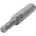 thumbnail image 1 of FYBTO 1/4" Quick-Change Hex Shank 6mm Nut Setter Driver Drill Bit, 80mm Length Metric No-magnetic 1Pcs-0624, 1 of 5