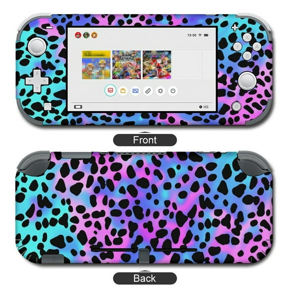 POBUDS Switch Skin | Sticker Wrap Vinyl Decal | Set Compatible with Nintendo Switch ( Switch Lite, Leopard Colorful)