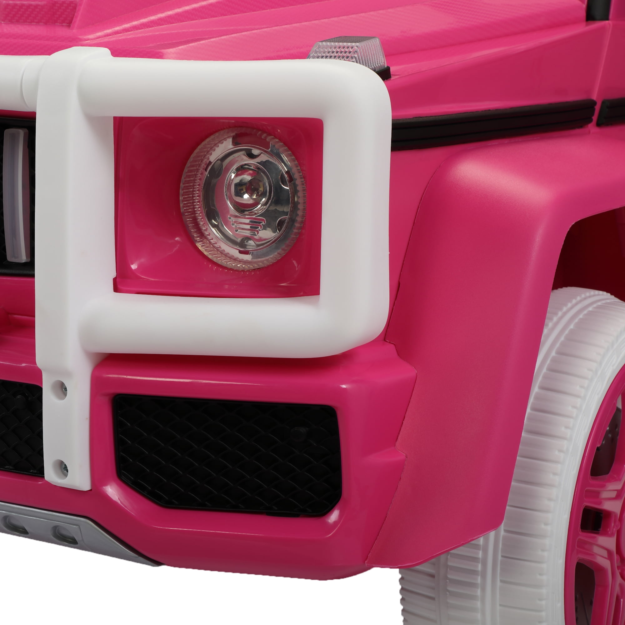 Private Jungle 12V Electric Car for Kids, Battery Powered Car with Double Door and Remote Control-Pink Private Jungle 12V Electric Car for Kids, Battery Powered Car with Double Door and Remote Control-Pink