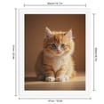 thumbnail image 2 of Paint by Numbers Kit for Adults, Ginger Kitten Soft Fur Portrait Paint by Numbers, Easy Paint by Numbers Kit for Adults Beginner, DIY Adult Paint by Number Kits on Canvas, Home Decor, 2 of 7