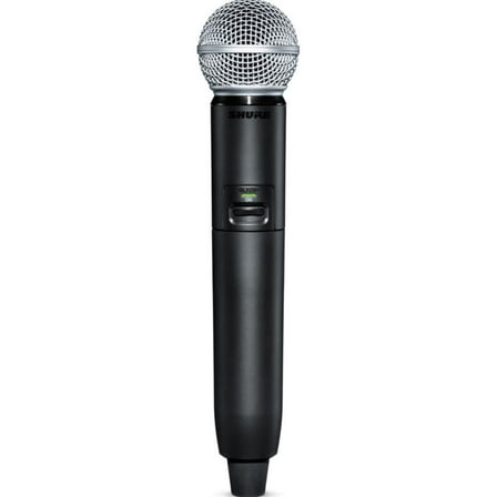 Shure GLXD2  Dual Band Wireless Handheld Transmitter with SM58 Capsule, Z3: 2.4/5.8GHz