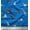 Medium Blue, variant on Soimoi Black Cotton Duck Fabric Flying Woodpecker Bird Printed Fabric 1 Yard 42 Inch Wide