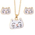 thumbnail image 1 of Collier Boucles d'Oreilles Design Animal Coloré pour Femmes et Filles Ensemble Alliage Chaînes Bijoux Cadeaux, 1 of 9