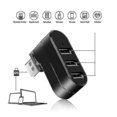 thumbnail image 3 of Concentrateurs Usb Chauds 3 Ports Hub Usb 2.0 Mini Répartiteur Rotatif Adaptateur Hub pour Pc Portable Ordinateur Portable Mac Usb 2.0, 3 of 4