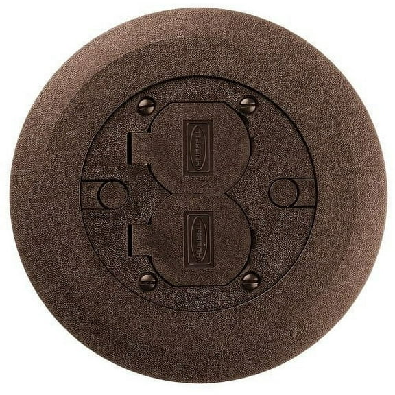 Hubbell Wiring Device-Kellems Cover And Flange For Plastic Floor Box P PFBCBRA