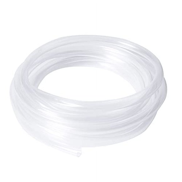 Quickun Industrial Grade Plastic PVC Vinyl Tubing, 1/2" ID x 9/16" OD Clear Tube BPA Free Heavy Duty, 32.8FT
