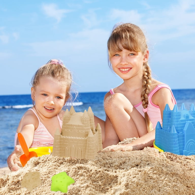 Toy Life 9-Piece Beach Sand Toy Set with Mesh Bag photo 3