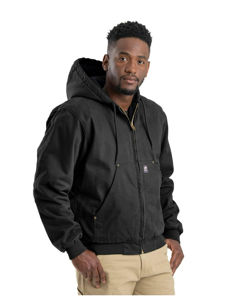 Heartland Washed Duck Hooded Work Jacket - Walmart.com