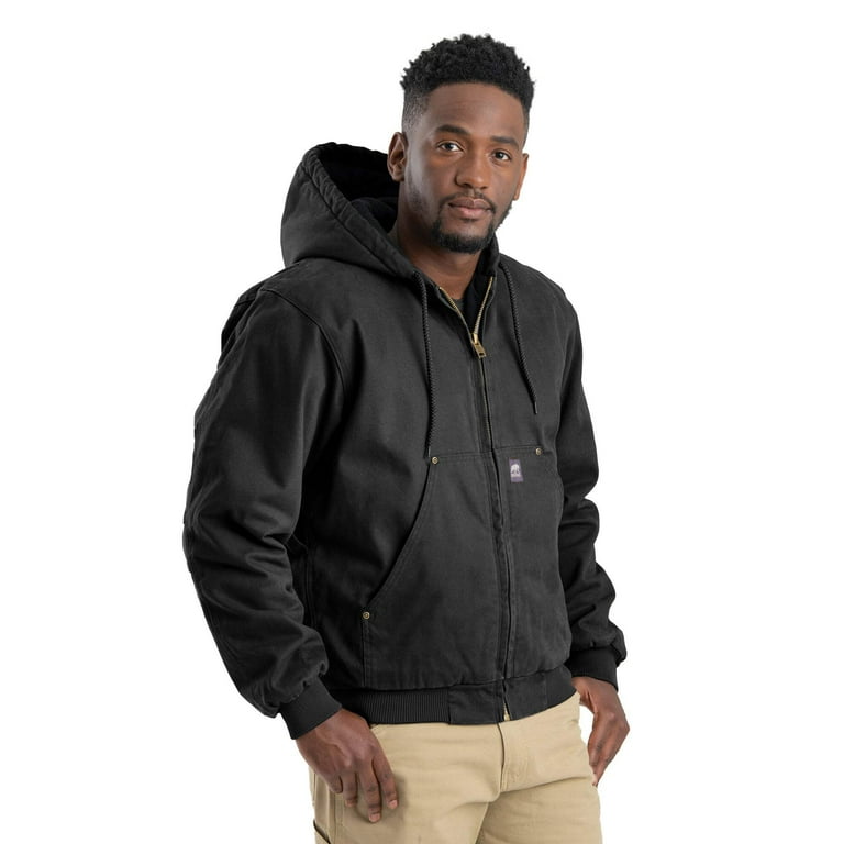 Heartland Washed Duck Hooded Work Jacket - Walmart.com Heartland Washed Duck Hooded Work Jacket - Walmart.com